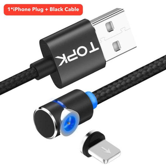 Magnetic Cable Micro Usb Cable 360 Degree Rotate Magnetic Charge Phone Charging Cord Wire - ProTrendyz
