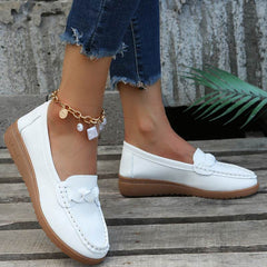 Women Flats Shoes Weave Design Soft Spring Summer Shoes - ProTrendyz