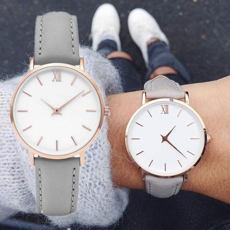 Fashion Women Watches Leather Quartz Watch for Ladies Clocks - ProTrendyz