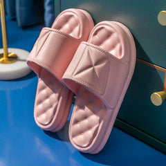 Home Indoor Non-Slip Bathroom Bath Soft Bottom Deodorant Couples Sandals - ProTrendyz