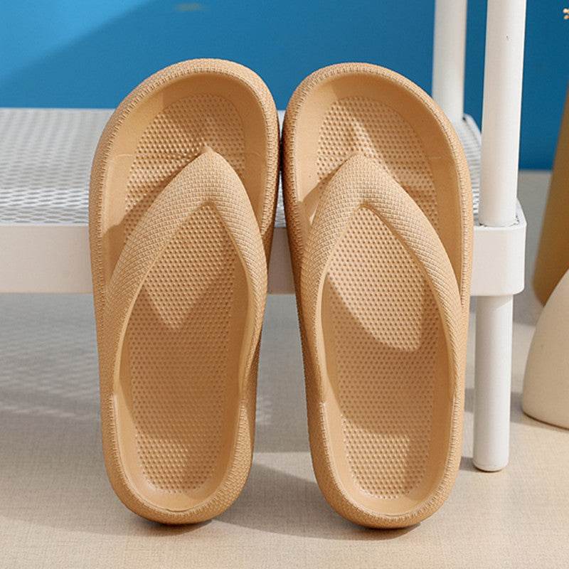 Clip Toe Shoes Eva Non-Slip Slippers Soft Sole Flip Flops Women Thick Bottom Bathroom Slides Summer - ProTrendyz