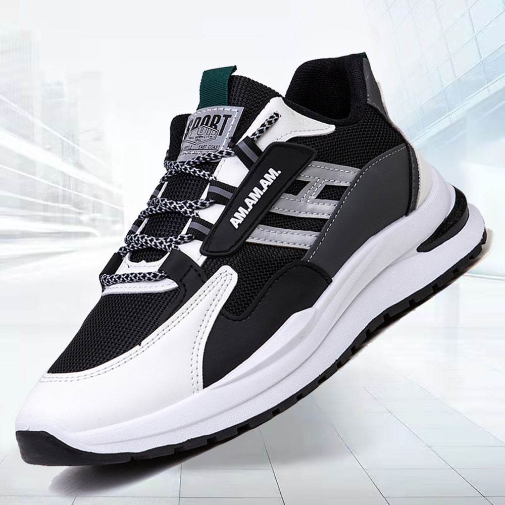 Men Sneakers White Sports Shoes Running Walking - ProTrendyz