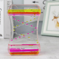 Creative Cruise Fluid Liquid Hourglass Quicksand Timer 2024 Ins Living Room Office Ornaments Desk Table Decorations Home Decor - ProTrendyz