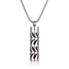 Aromatherapy Pendant Perfume Bottle Essential Oil Titanium Steel - ProTrendyz