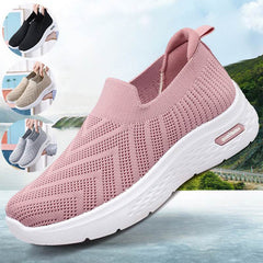 Casual Mesh Shoes Sock Slip On Flat Shoes For Women Sneakers Casual Soft Sole Walking Sports Shoe - ProTrendyz