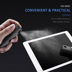2 In 1 Phone Computer Screen Cleaner Kit For Screen Dust Removal Microfiber Cloth Set - ProTrendyz