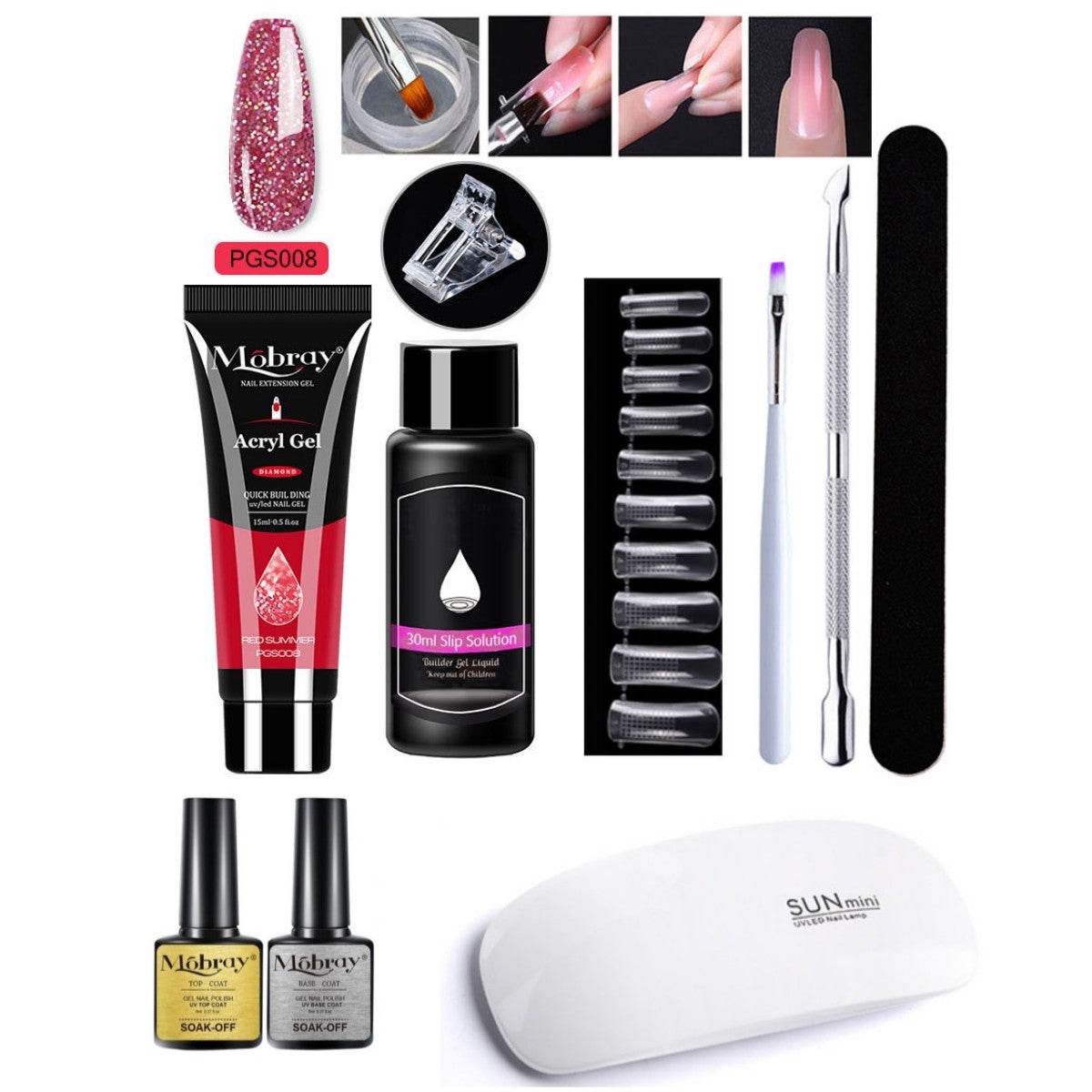 7-Piece Nail Art Crystal Extender Set - ProTrendyz