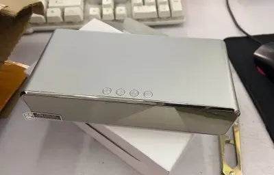 Electric Wireless Phone Charger, Clock, HD Thermometer, Mirror, Clock with Charger Smart Convenient - ProTrendyz