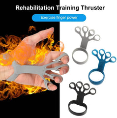Silicone Grip Device Finger Exercise Stretcher Arthritis Hand Grip Trainer Strengthen Rehabilitation Training To Relieve Pain - ProTrendyz