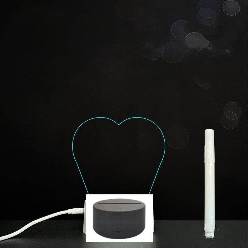 3D Acrylic Board Handwriting Message Board LED Light - ProTrendyz