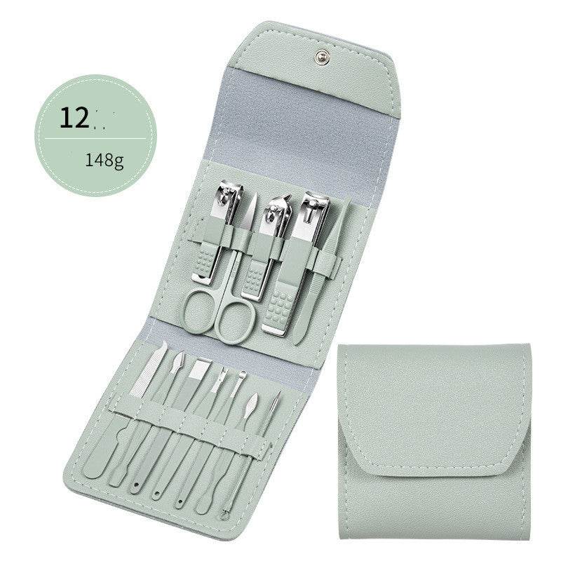 Professional Scissors Nail Clippers Set Ear Spoon Dead Skin Pliers Nail Cutting Pliers Pedicure Knife Nail Groove Trimmers - ProTrendyz