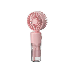 Portable Handheld Spray Fan 4-Speed Water Spray Mist Fan Summer Cooling Artifact USB Charging Summer Supplies Outdoor Mini Fan - ProTrendyz