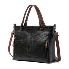 Retro Large-capacity Handbags Simple Crossbody Shoulder Bags For Women