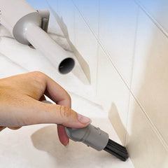 Rotatable Self-Squeeze Mini Mop With Crevice Brush Hand Wash-Free Flat Squeeze Mop With 2 Reusable Microfiber Pads, Microfiber Mop For Wet Dry Use Self Wringing Flat Mop For Floor Cleaning - ProTrendyz