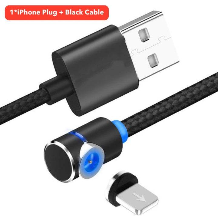 Magnetic Cable Micro Usb Cable 360 Degree Rotate Magnetic Charge Phone Charging Cord Wire - ProTrendyz