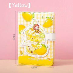 Cute Magnetic Buckle Notebook Girl Heart Hand Ledger - ProTrendyz