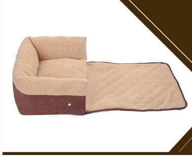 Flip Pet Nest Removable Pet Beds with Blanket - ProTrendyz