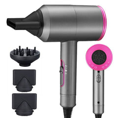 Hair Dryer 1400w 110V 220V Hairdryer Hair Blow Dryer Fast Straight Hot Air Styler 3 Heat Setting 2 Speed Ne Setting - ProTrendyz