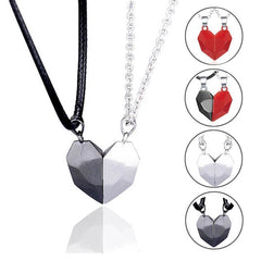 Creative Magnet Necklace Love Heart Broken Men And Women - ProTrendyz