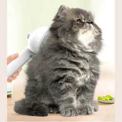 Pet Comb Self Cleaning Pets Hair Remover Brush For Dogs Grooming Tools Dematting Comb Built-in Mist Humidifier Pet Products - ProTrendyz