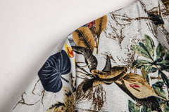 Slim shirt men contrast color printing shirt men - ProTrendyz