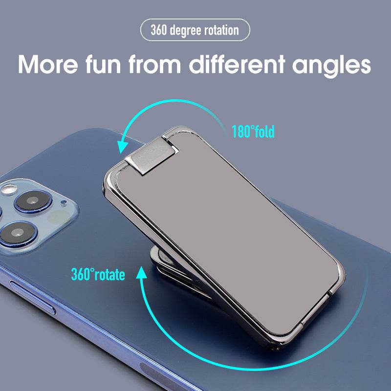 Foldable Mobile Phone Holder Ring Buckle Retractable Desktop CellPhone Stand Car Magnetic Bracket Office Accessories - ProTrendyz