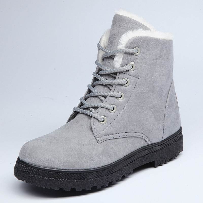 Winter Snow Boots With Warm Plush Ankle Boots For Women Shoes - ProTrendyz