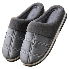 Winter Warm Slugged Bottom Plush Slippers - ProTrendyz