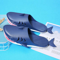 Shark Slippers Beach Shoes Home Flat Slippers Women Men - ProTrendyz