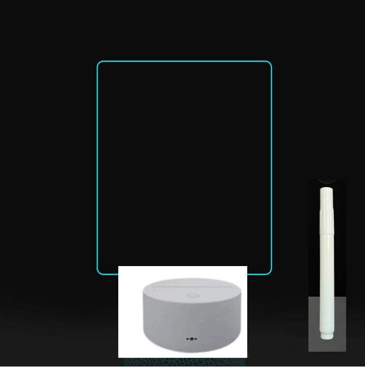 3D Acrylic Board Handwriting Message Board LED Light - ProTrendyz