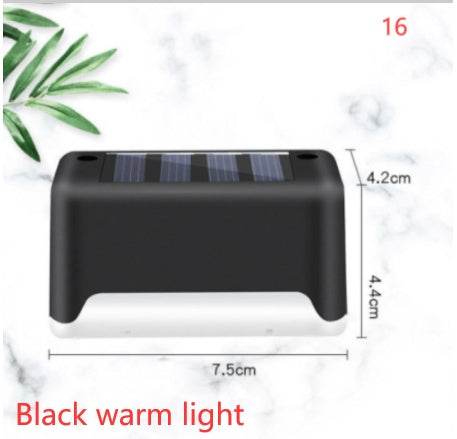 New Upgrade Waterproof LED Solar Fence Lamp Solar Deck Lights Solar Step Light Outdoor For Patio Stairs Garden Pathway Step Yard - ProTrendyz