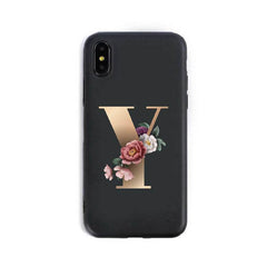 26 English Alphabet Silicone Phone Cases - ProTrendyz