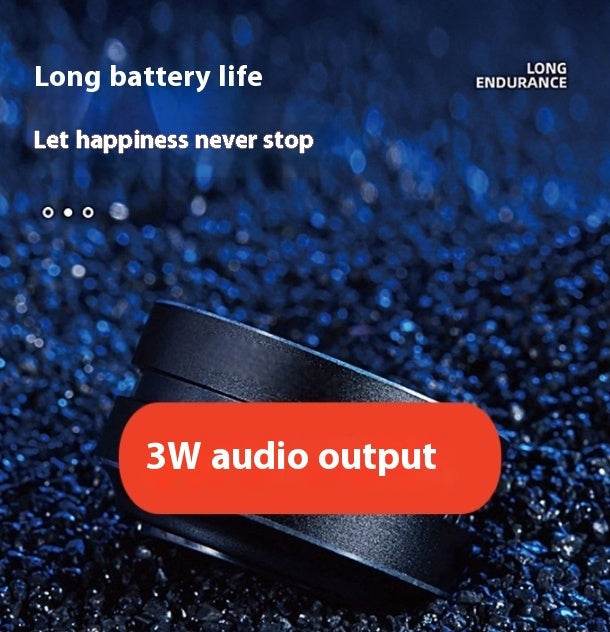 Bone Conduction Wireless Bluetooth Speaker Tws Black Technology Magnetic Portable - ProTrendyz