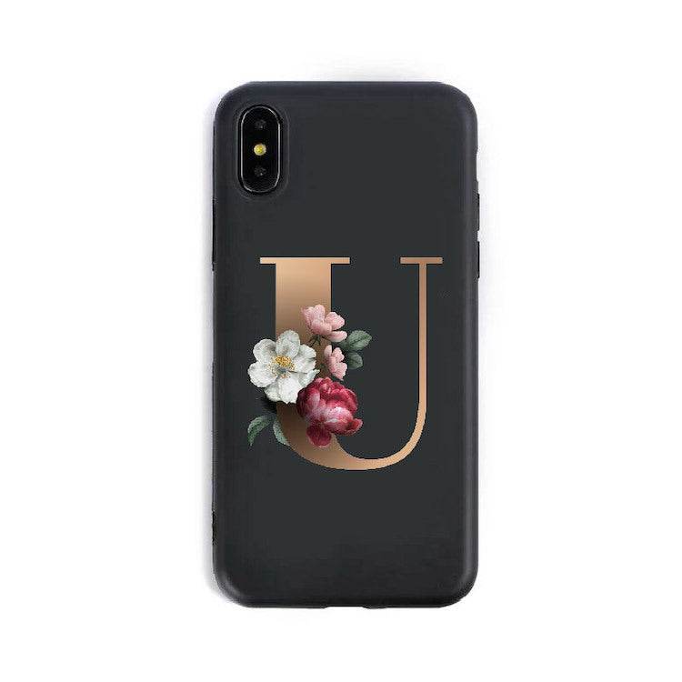 26 English Alphabet Silicone Phone Cases - ProTrendyz