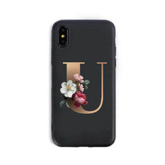 26 English Alphabet Silicone Phone Cases - ProTrendyz