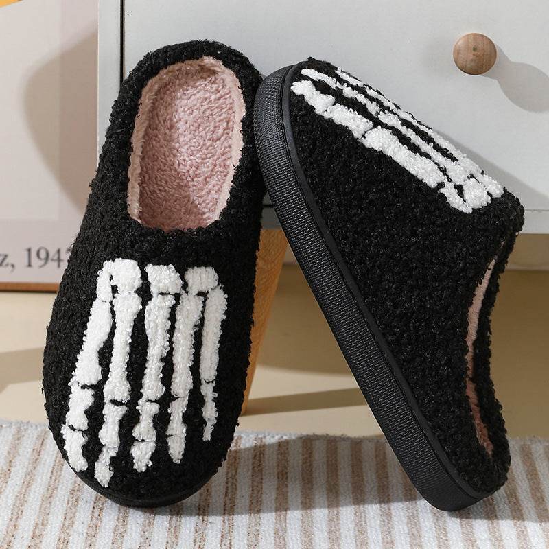 Halloween Ghost Hand Cartoon Thermal Cotton Slippers - ProTrendyz