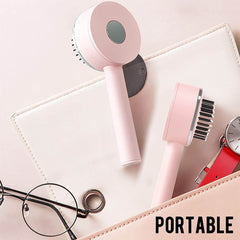 3D Air Cushion Massager Brush With Retractable Bristles Self Cleaning Hair Brush Massage One-key Self-cleaning Hair Brush Anti-Static Airbag Massage Comb For Women Curly Hair Brush - ProTrendyz