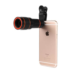 Zoom Mobile Phone Clip-On Retractable Telescope Camera Lens For Galaxy S3 S4 S5 S6 S7 Edge Phone - ProTrendyz