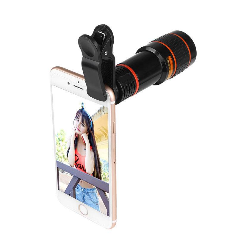 Zoom Mobile Phone Clip-On Retractable Telescope Camera Lens For Galaxy S3 S4 S5 S6 S7 Edge Phone - ProTrendyz