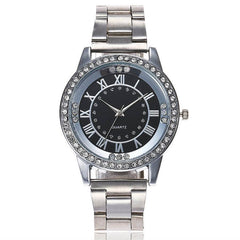 Vansvar Brand Rose Gold Watch Luxury Women Dress Rhinestone Quartz Watch Casual Women Stainless Steel Wristwatches Female Clock - ProTrendyz