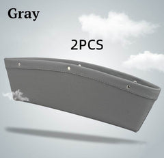 Car Organizer Box Caddy Catcher PU Leather Seat Gap Storage Bag - ProTrendyz