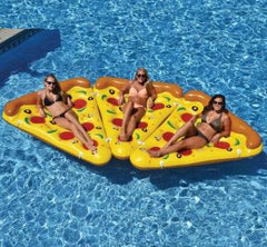 Inflatable Pizza Sleeping Bed Water Hammock Lounger Chair Float Swimming Pool Toys - ProTrendyz
