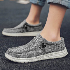 Men Loafers Fashion Canvas Shoes - ProTrendyz