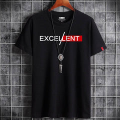 Cotton Summer Men's Short-sleeved T-shirt Bottoming Shirt Top Clothes For Men - ProTrendyz