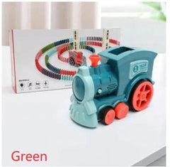 Domino Train Toys Baby Toys Car Puzzle Automatic Release Licensing Electric Building Blocks Train Toy - ProTrendyz