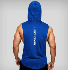 Fitness Vest Men Hooded Loose Clothes - ProTrendyz