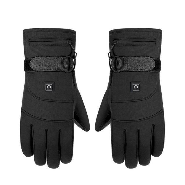 Winter Electric Heated Gloves Motorcycle Touch Screen Gloves - ProTrendyz