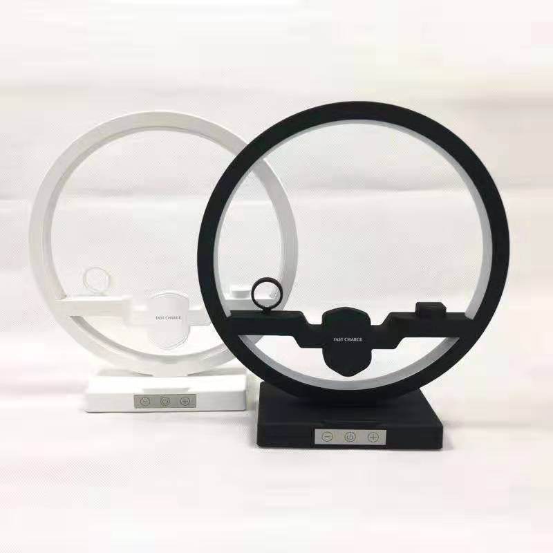 Fast Charging 4 in 1 Bedside Lamp Wireless Charger Bracket - ProTrendyz