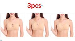 Plus Size Women Bra Ladies Cotton Quake-Proof Underwear Sleep Tops No Buckles Non Wire Lingerie With Removable Padded - ProTrendyz