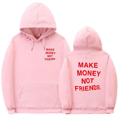Letter printed Hoodie men's and women's fleece hoodies - ProTrendyz